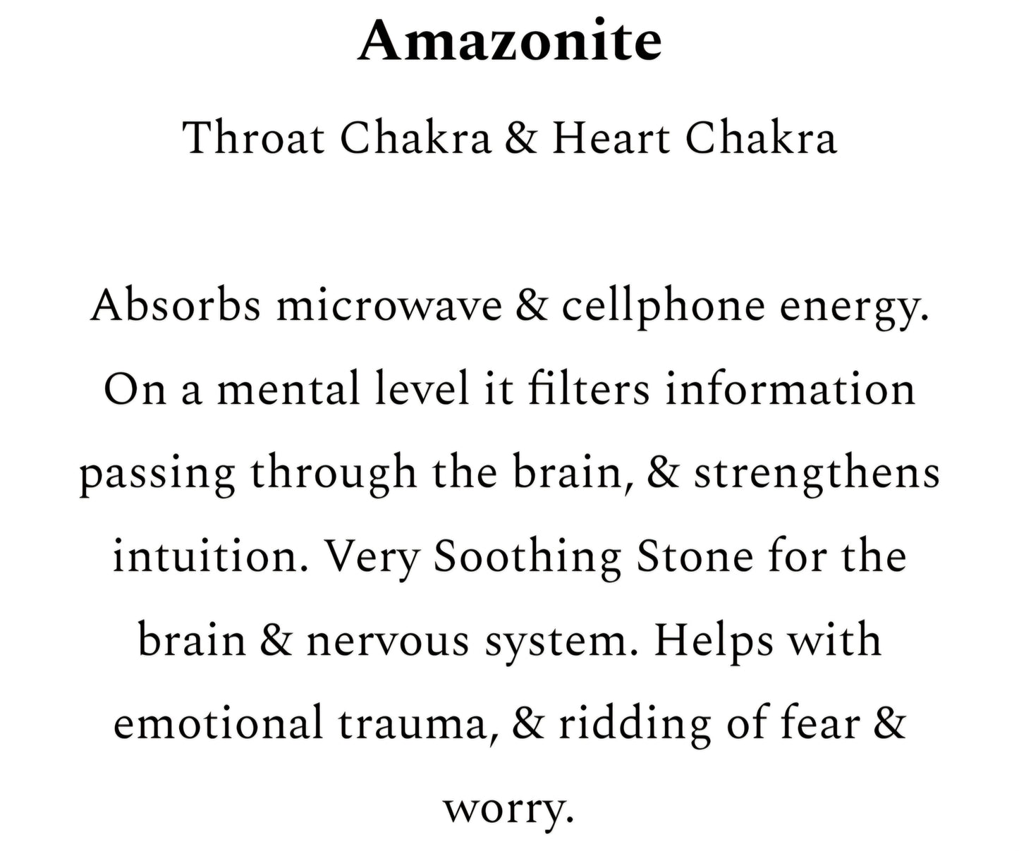 Amazonite Chip