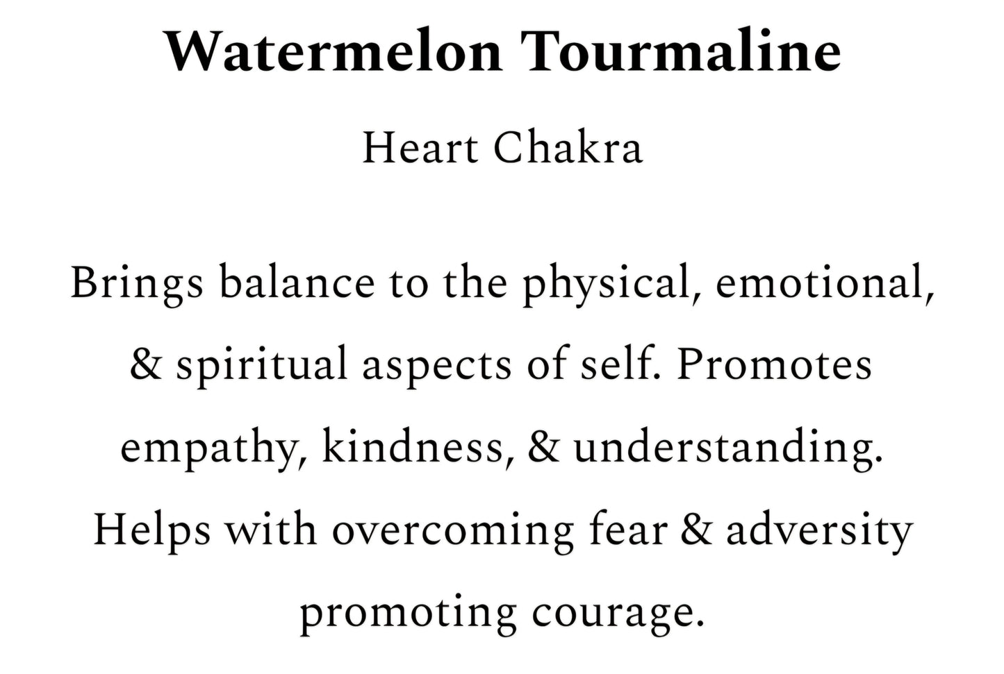 Watermelon Tourmaline Chip
