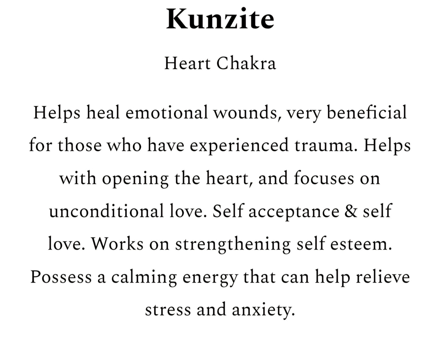 Kunzite Chip