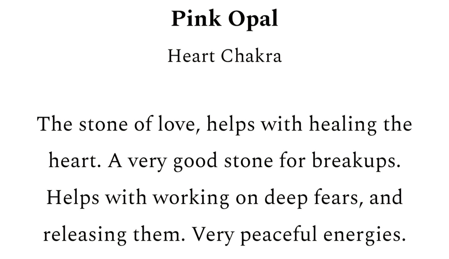 Pink Opal Chip