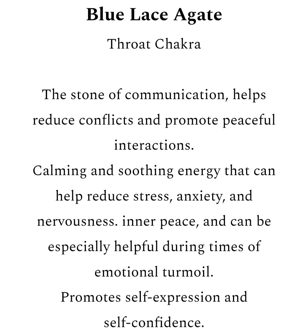 Blue Lace Agate Chip