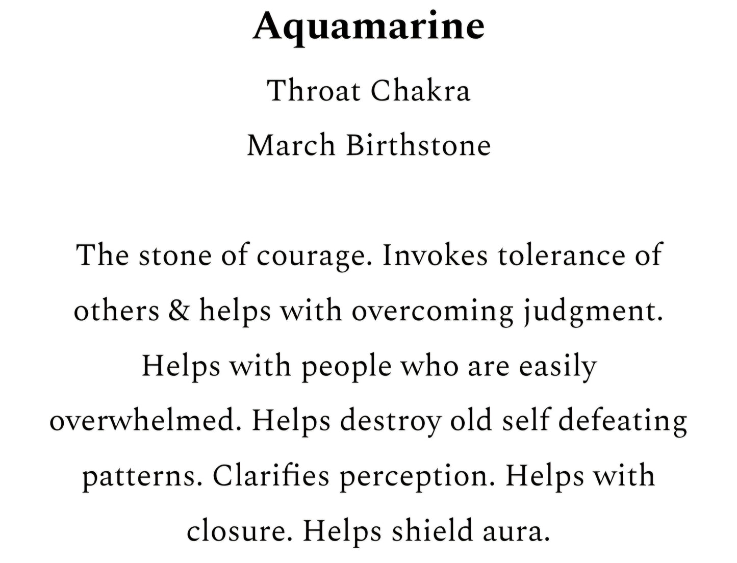 Aquamarine Chip
