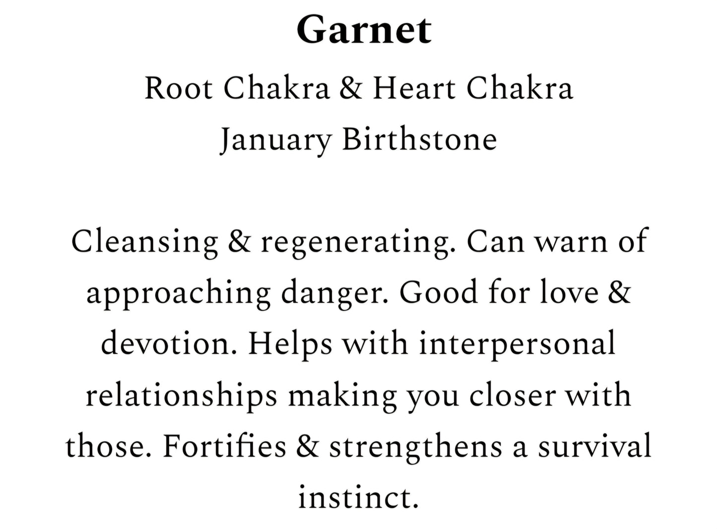 Garnet Chip