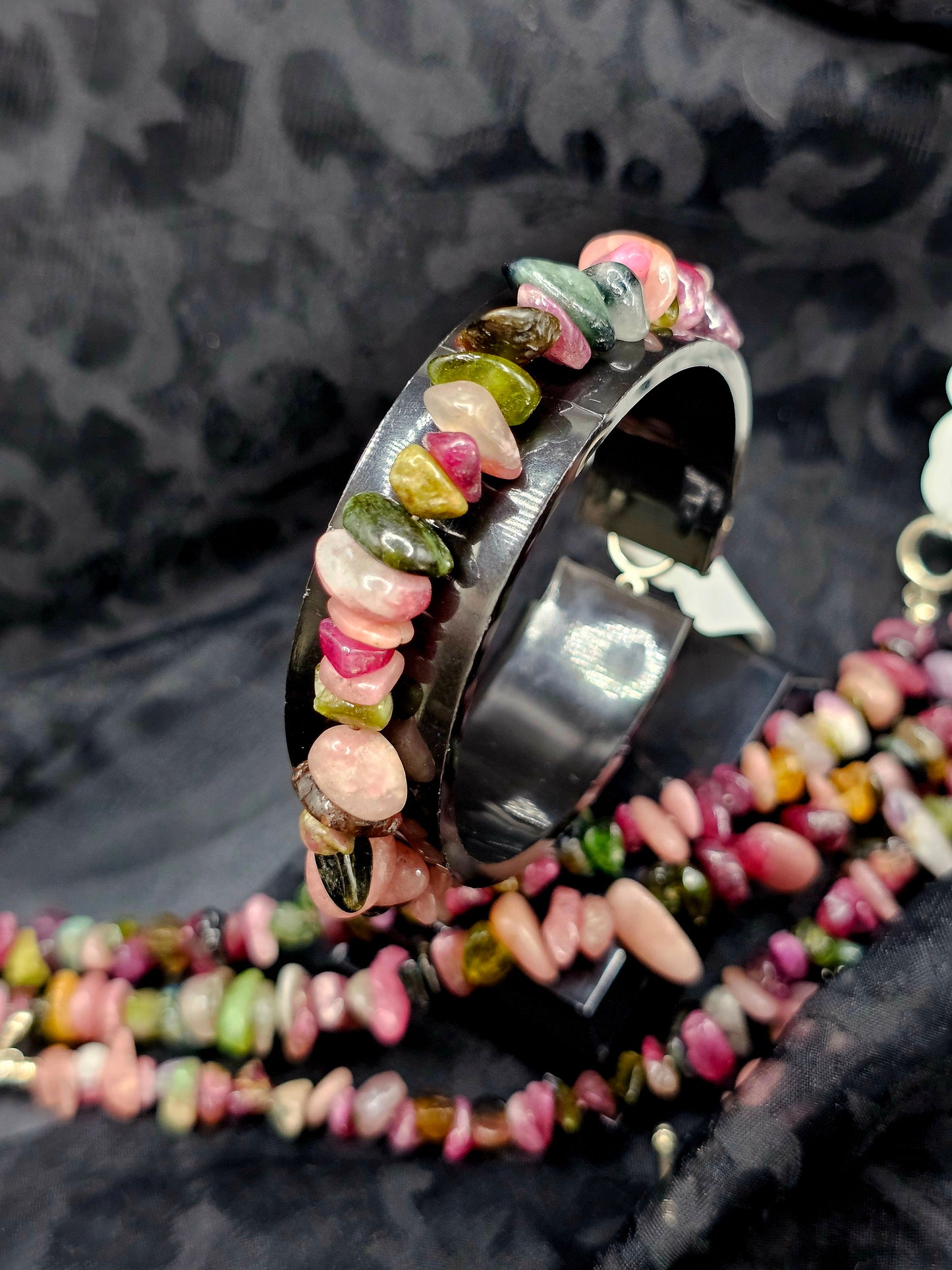 Watermelon Tourmaline Chip