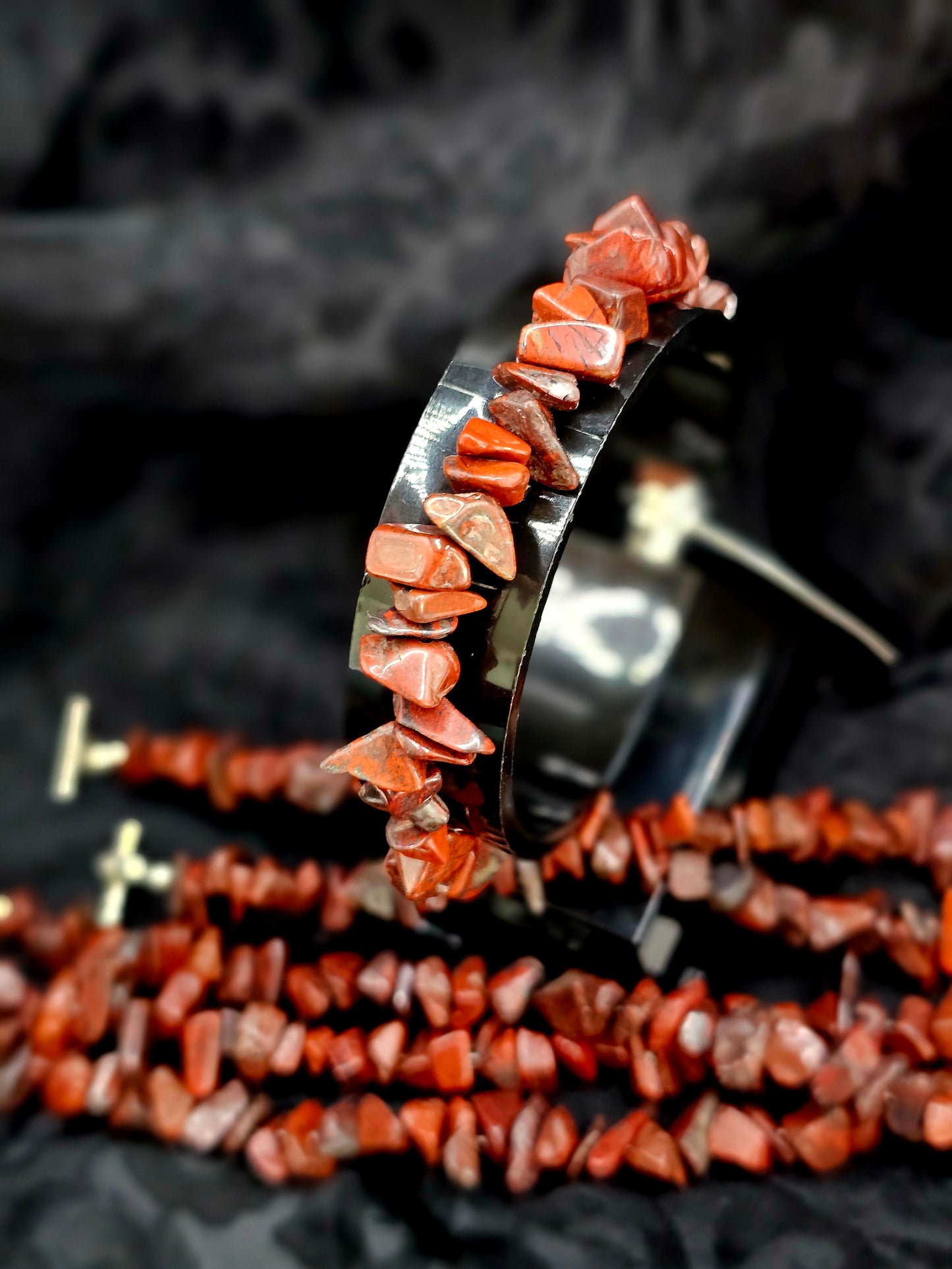 Brecciated Red Jasper Chip