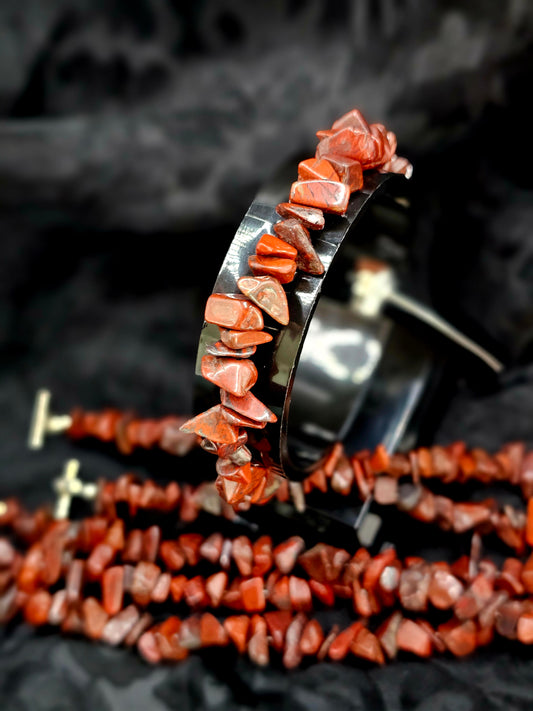Brecciated Red Jasper Chip