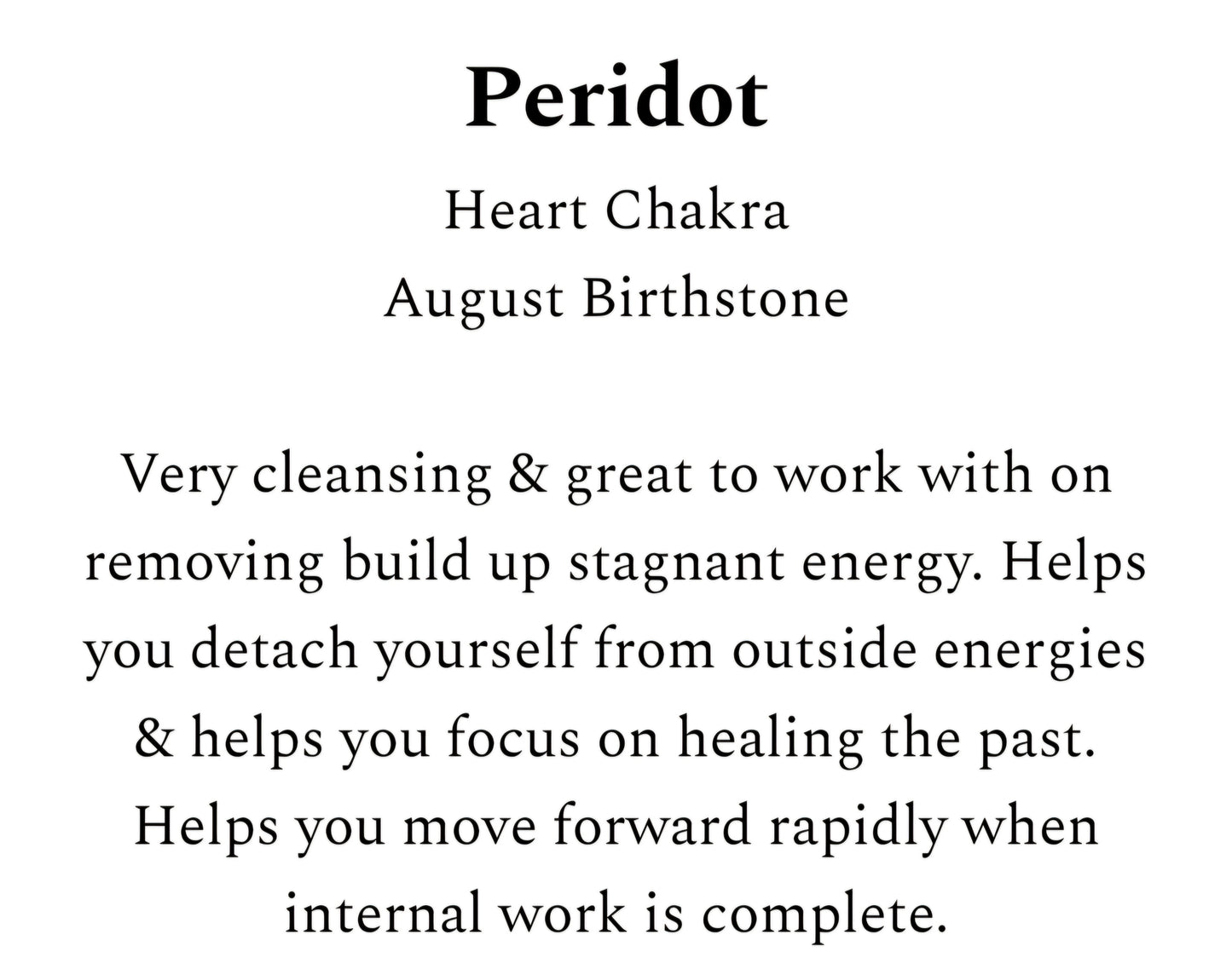 Peridot Chip