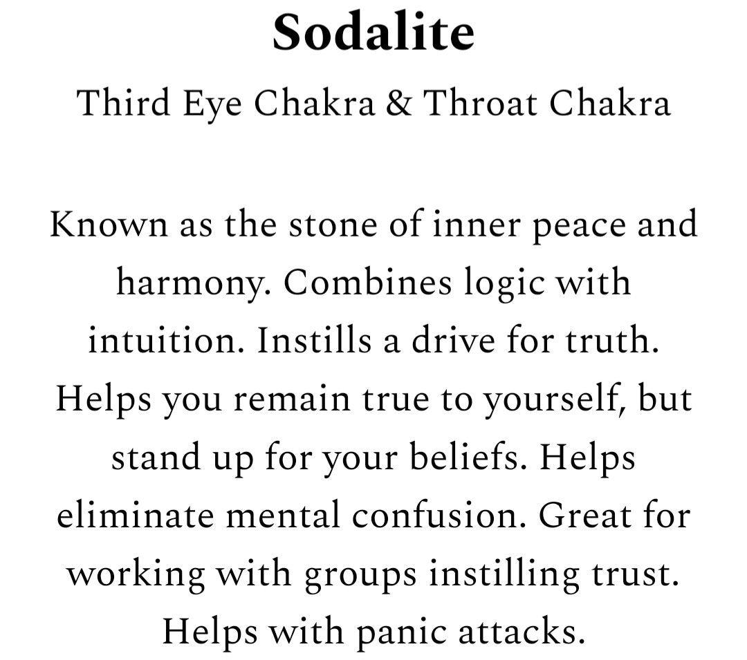 Sodalite Chip